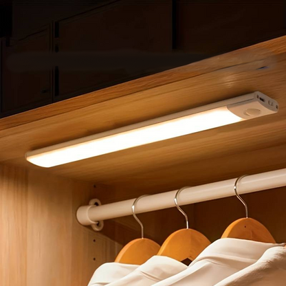 EasyStick Motion Sensor Light Bar - Rechargeable LED, Magnetic Mount