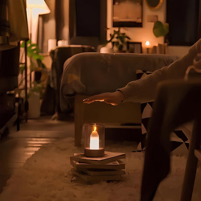Romantica Candle Glow Lamp - Wave Sensor, Flickering Flame Effect