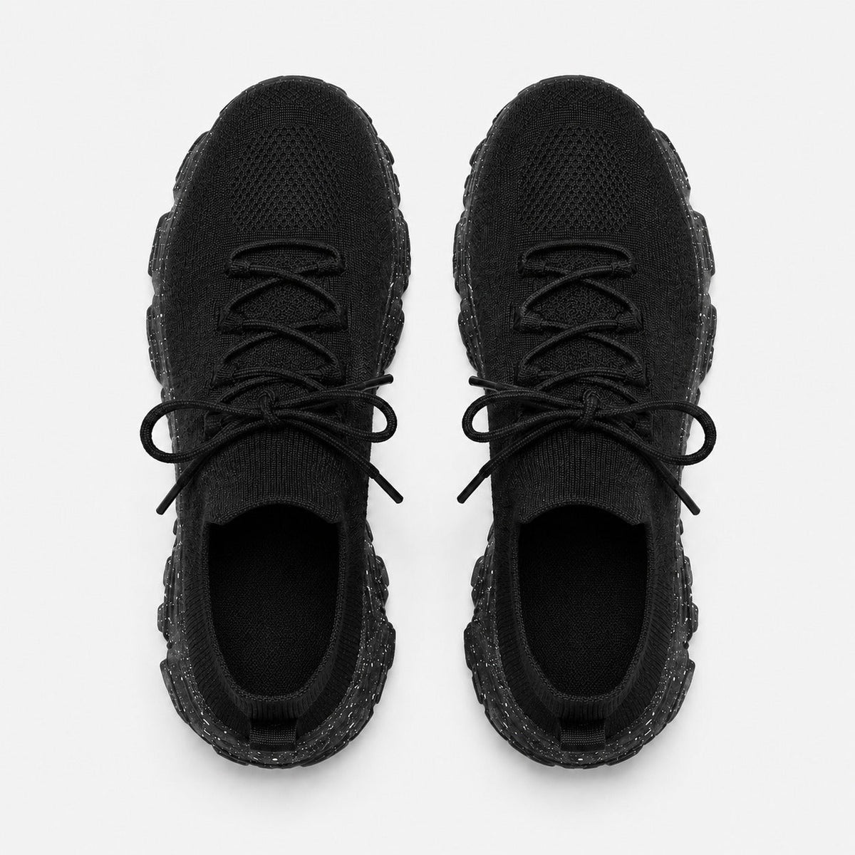 Balancestep Orthopedic Wide Toe Shoes For Women Colour Black Top Down Detail