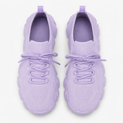 Balancestep Orthopedic Wide Toe Shoes For Women Colour Lavender Top Down Detail