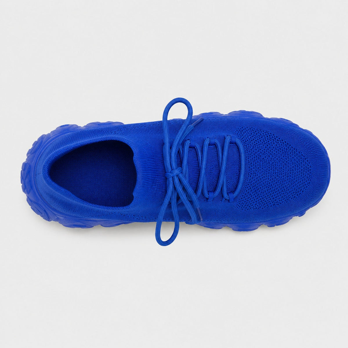 Balancestep Orthopedic Wide Toe Shoes For Women Colour Royal Blue Top Down Detail