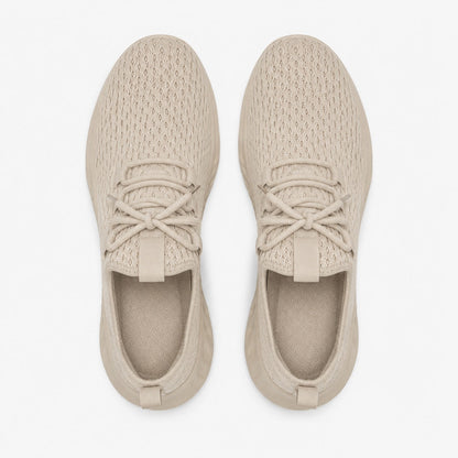 Bloom Comfortable Flat Shoes For Women Colour Beige Top Down Detail