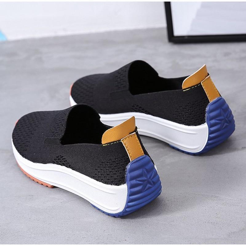 Flexora Mesh Glide Slip-Ons - Bunion Sneakers