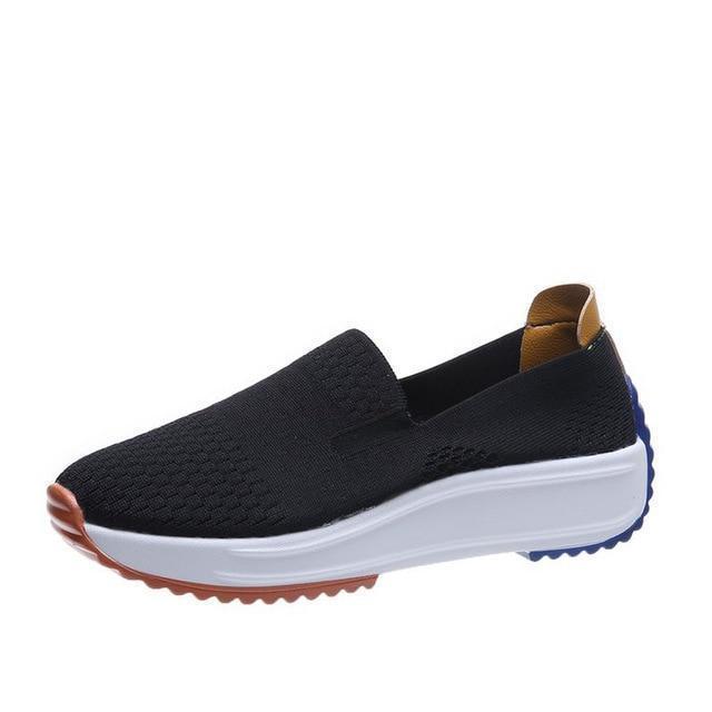 Flexora Mesh Glide Slip-Ons - Bunion Sneakers
