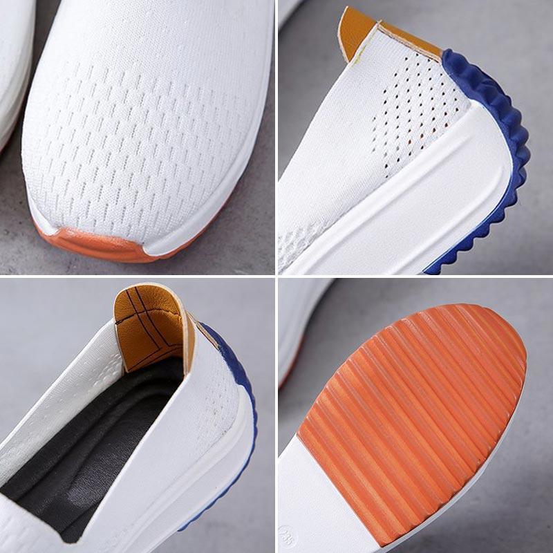 Flexora Mesh Glide Slip-Ons - Bunion Sneakers
