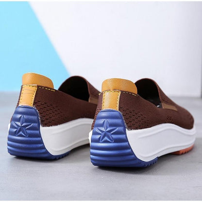 Flexora Mesh Glide Slip-Ons - Bunion Sneakers