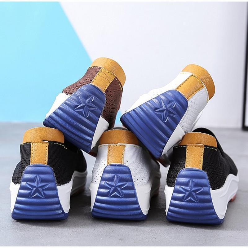 Flexora Mesh Glide Slip-Ons - Bunion Sneakers