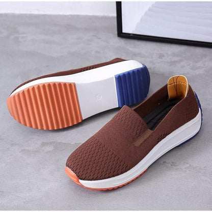 Flexora Mesh Glide Slip-Ons - Bunion Sneakers