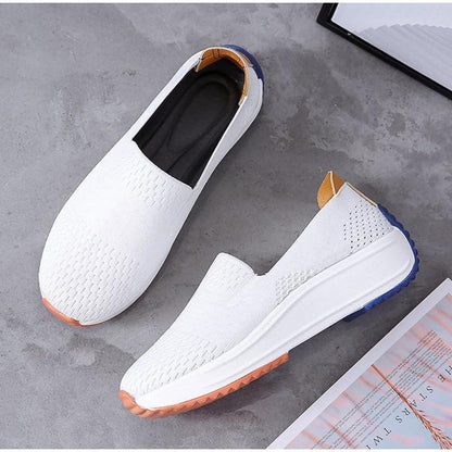 Flexora Mesh Glide Slip-Ons - Bunion Sneakers