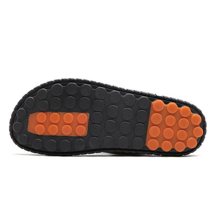 Stravon Mens Comfy Flip-Flops - Back-Strap