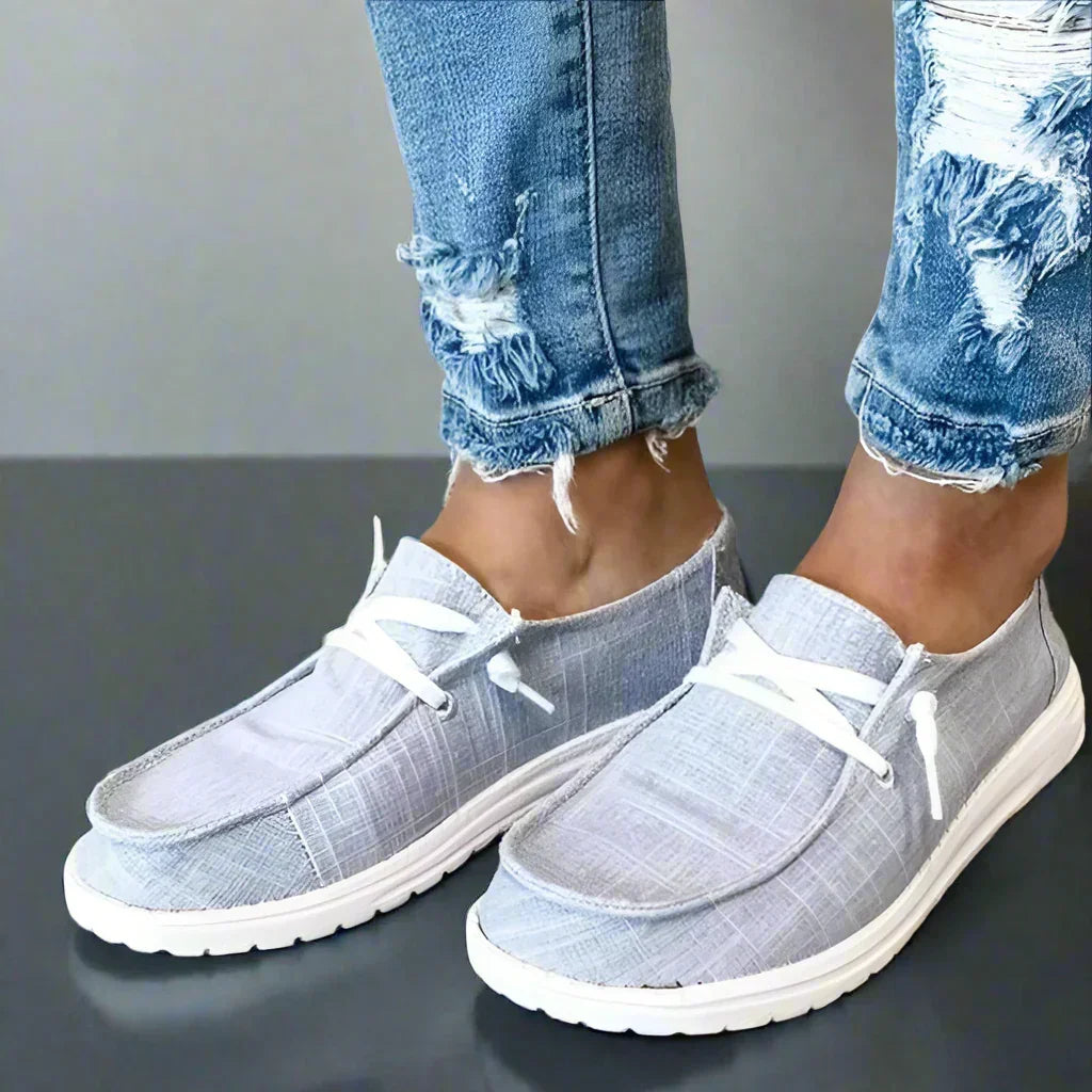 Soletta Canvas Bunion Slip-On Flats