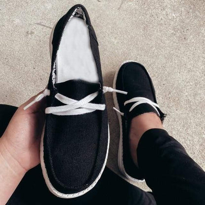 Soletta Canvas Bunion Slip-On Flats