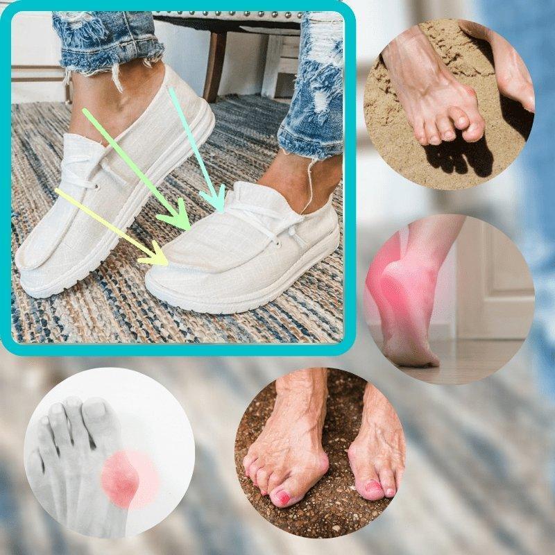 Soletta Canvas Bunion Slip-On Flats