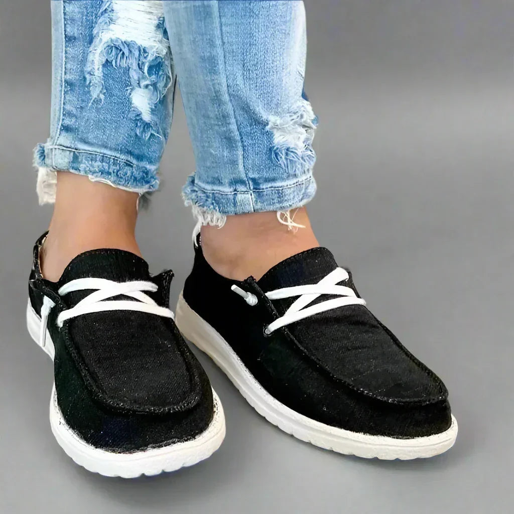 Soletta Canvas Bunion Slip-On Flats