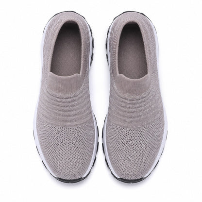 Carestep Non Slip Nursing Shoes For Women Colour Grey Top Down Detail