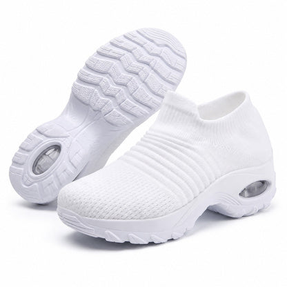 Carestep Non Slip Nursing Shoes For Women Colour White Outsole Detail