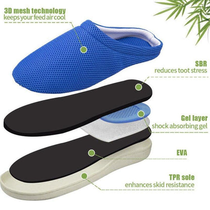 Easeva Comfy Anti-Fatigue Gel Slippers
