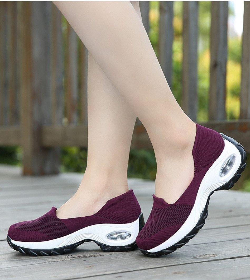 Stridea Women's Air Cushion Walking Shoes - Arch Support
