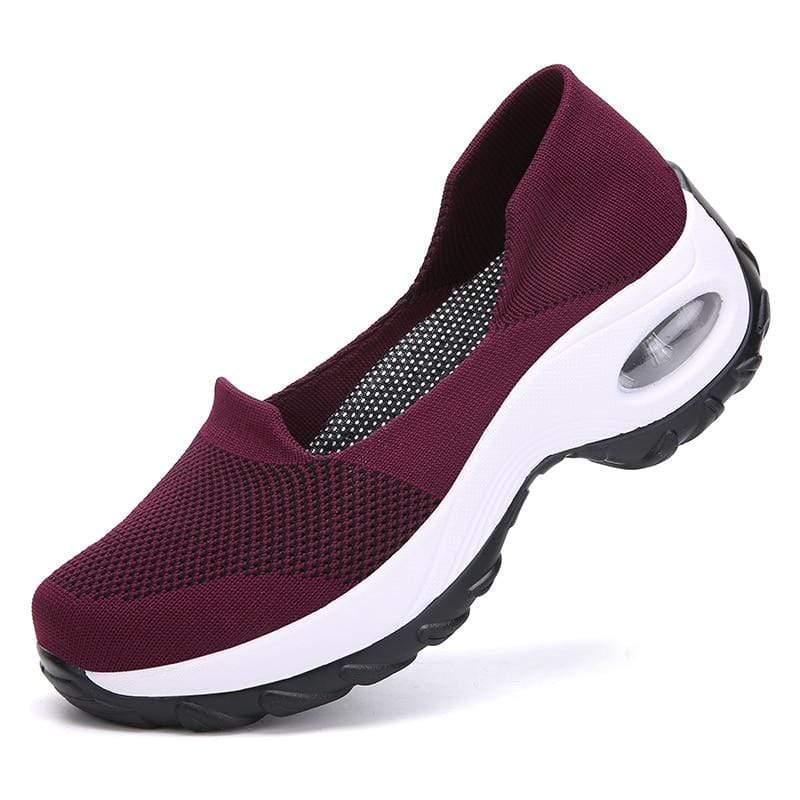 Stridea Women's Air Cushion Walking Shoes - Arch Support
