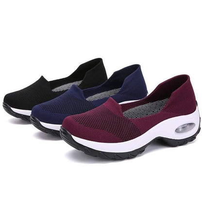 Stridea Women's Air Cushion Walking Shoes - Arch Support