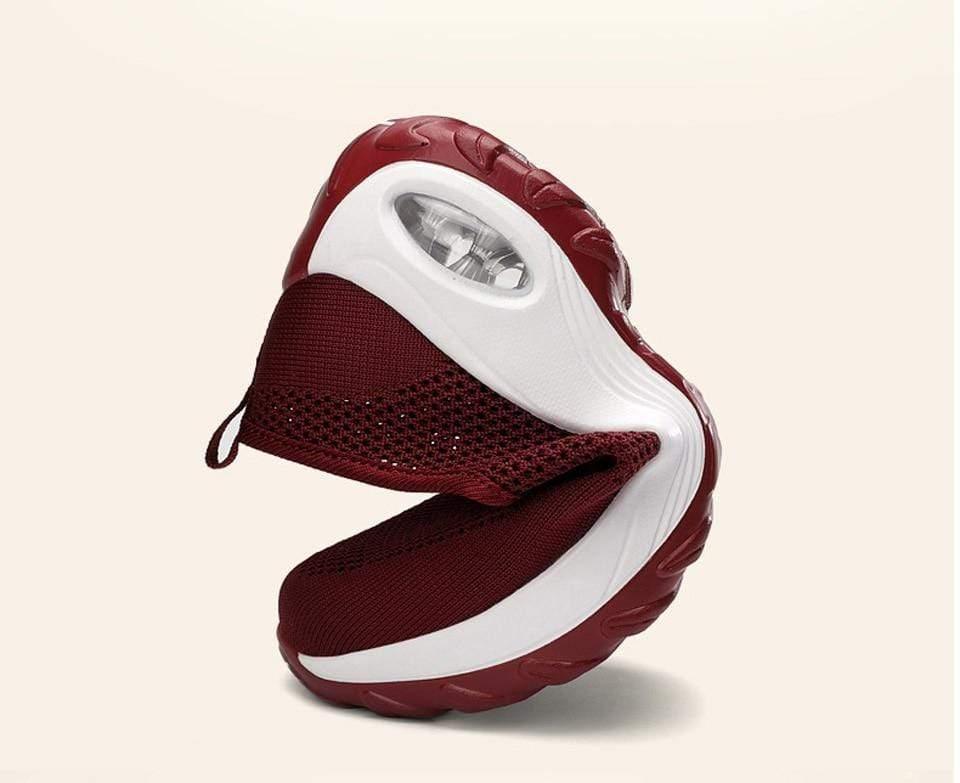 Stridea Women's Air Cushion Walking Shoes - Arch Support