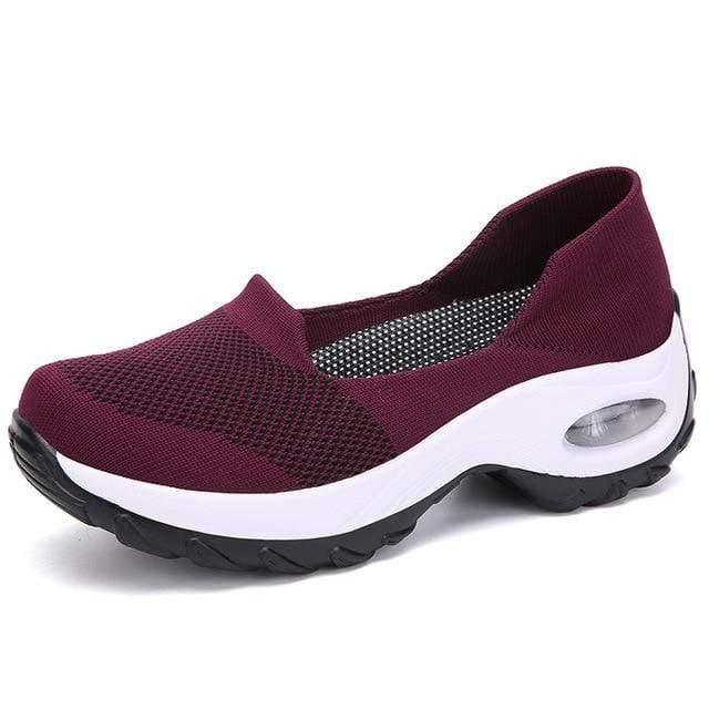 Stridea Women's Air Cushion Walking Shoes - Arch Support