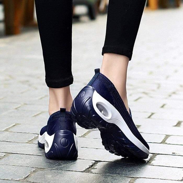 Stridea Women's Air Cushion Walking Shoes - Arch Support