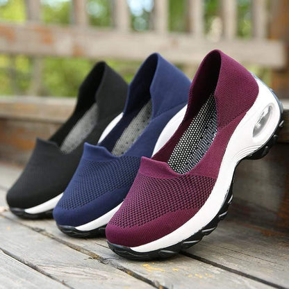Stridea Women's Air Cushion Walking Shoes - Arch Support