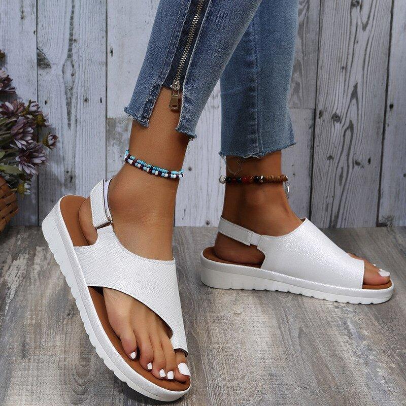 Celeste Sandals for Bunions - Wide Toe Box, Back Strap