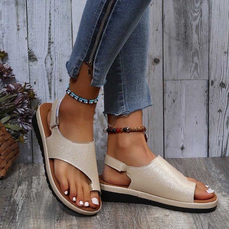 Celeste Sandals for Bunions - Wide Toe Box, Back Strap
