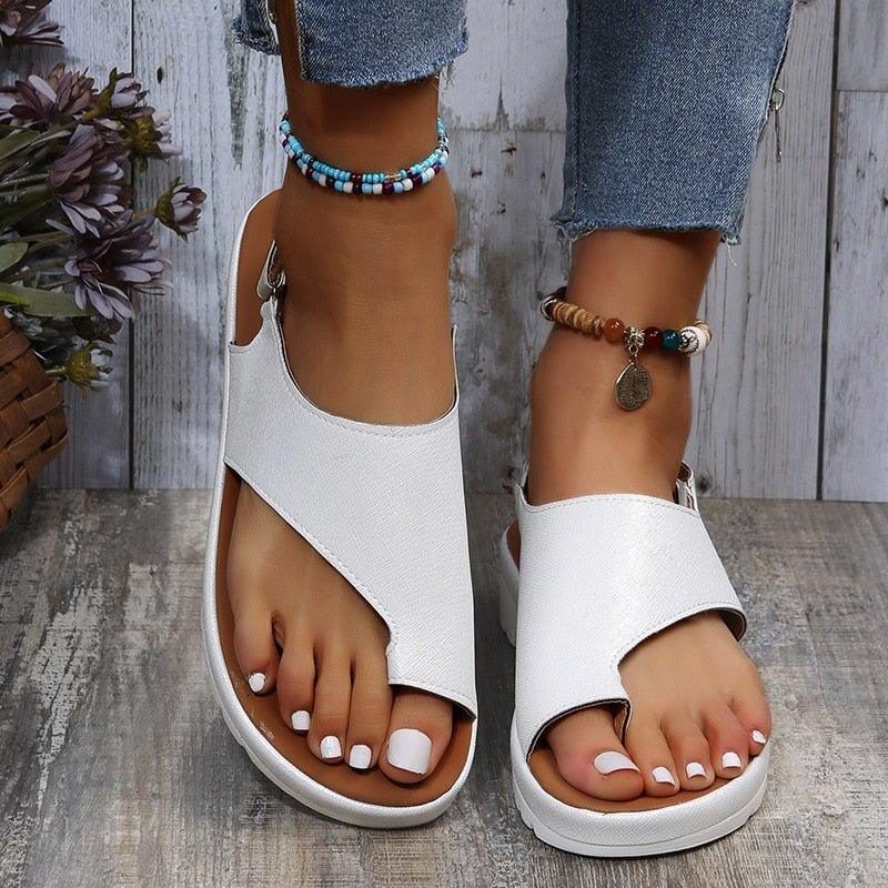 Celeste Sandals for Bunions - Wide Toe Box, Back Strap