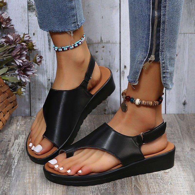 Celeste Sandals for Bunions - Wide Toe Box, Back Strap