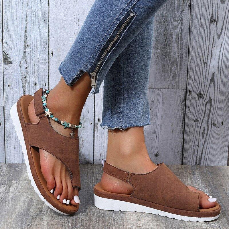 Celeste Sandals for Bunions - Wide Toe Box, Back Strap