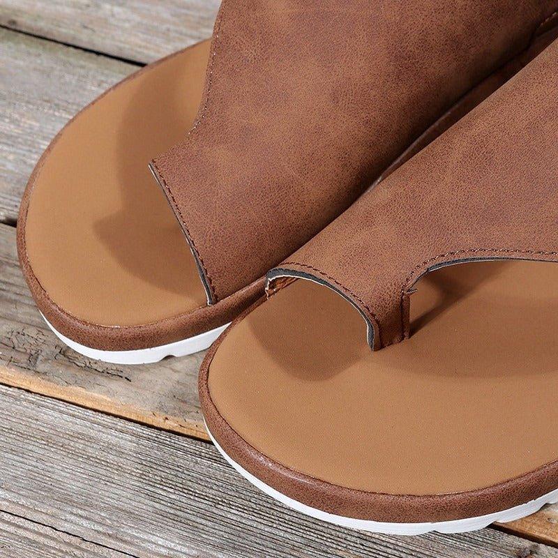 Celeste Sandals for Bunions - Wide Toe Box, Back Strap