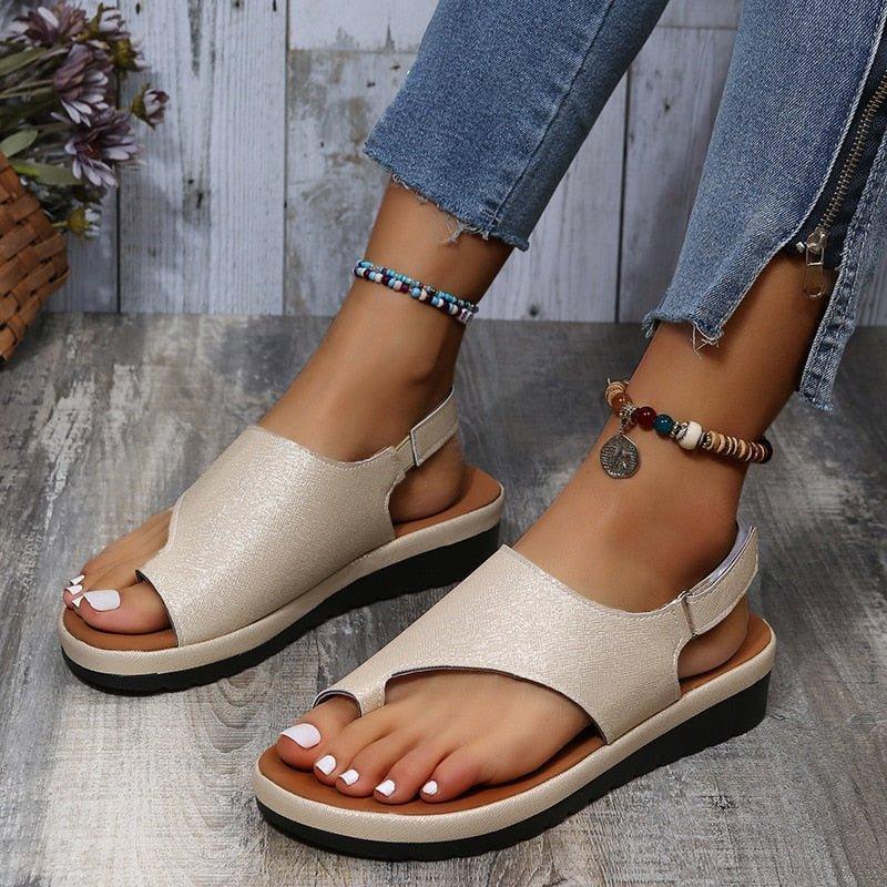 Celeste Sandals for Bunions - Wide Toe Box, Back Strap