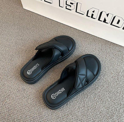 Talia Wide Comfortable Flip-Flops for Women