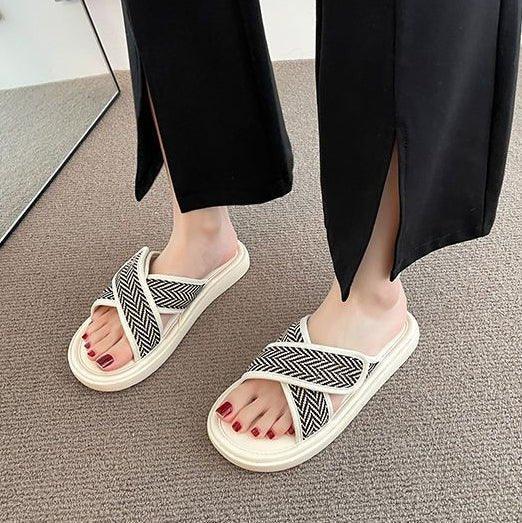 Talia Wide Comfortable Flip-Flops for Women
