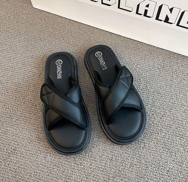 Talia Wide Comfortable Flip-Flops for Women
