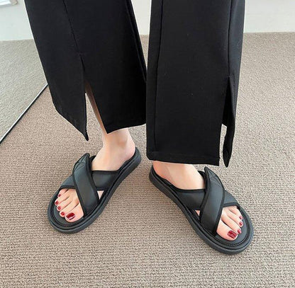 Talia Wide Comfortable Flip-Flops for Women