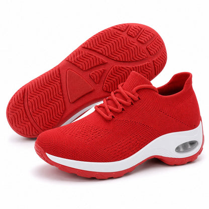 Grace Womens Orthopedic Comfort Shoes Red Front Hero Pair Sole