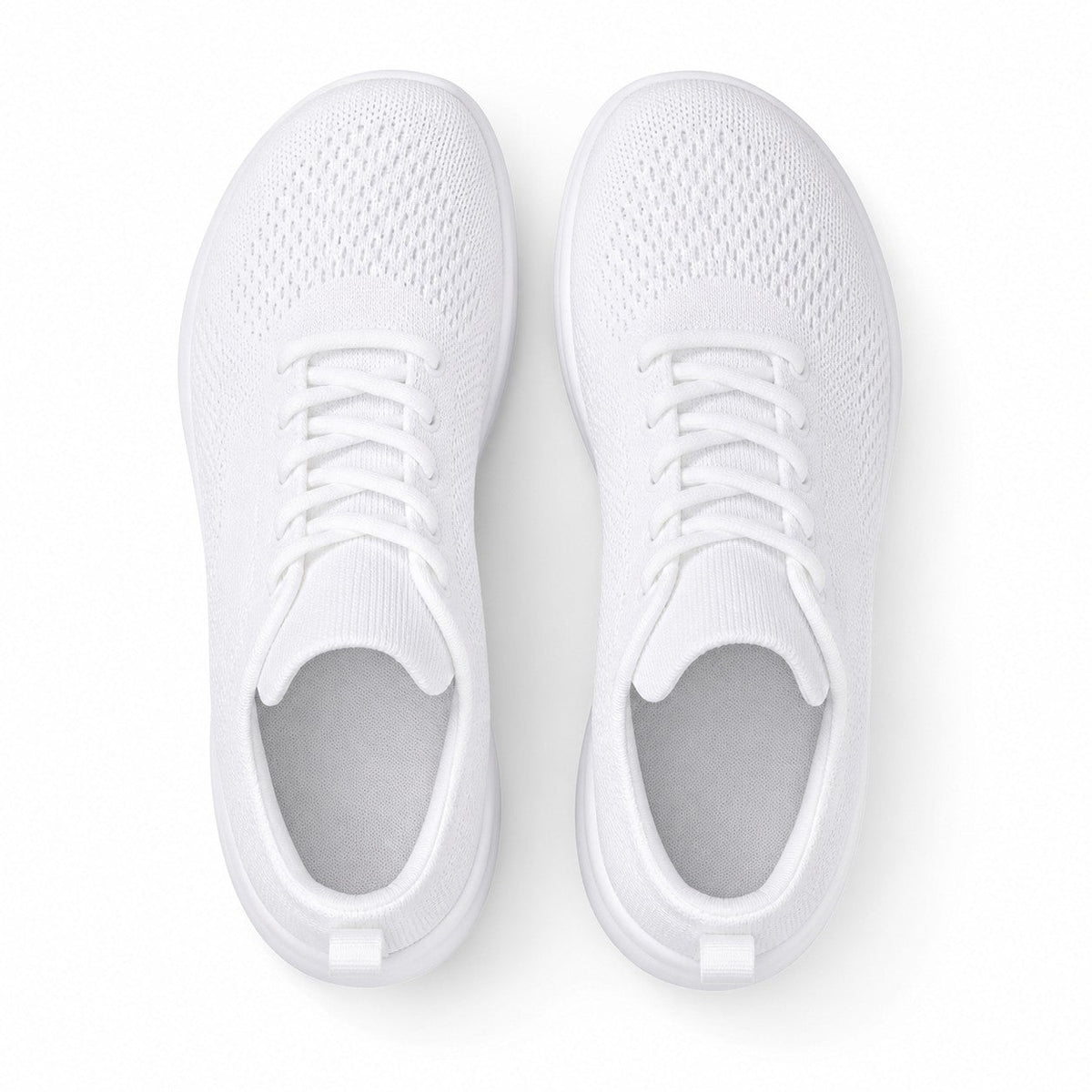 Grace Womens Orthopedic Comfort Shoes White Top Down Detail