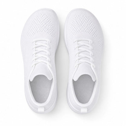 Grace Womens Orthopedic Comfort Shoes White Top Down Detail