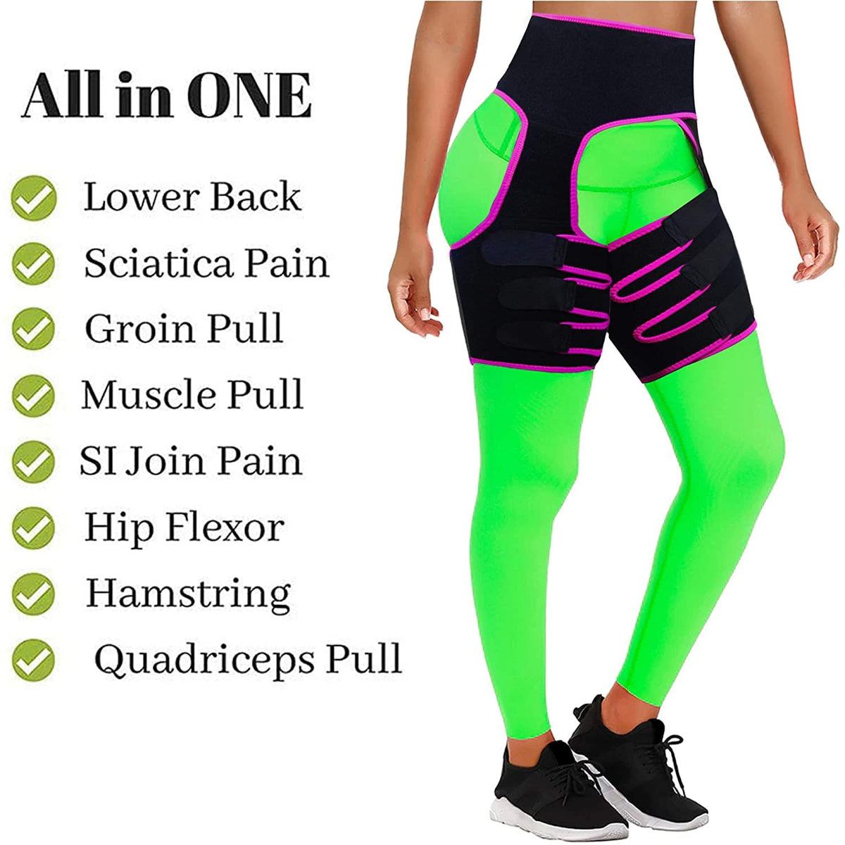 Thigh Compression Band for Comfort & Stability