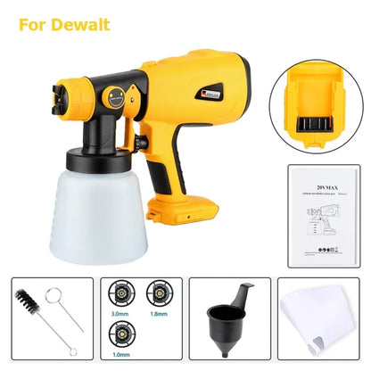 VersaSpray Universal Paint Sprayer – Spray Paint Anywhere (Battery-Compatible)