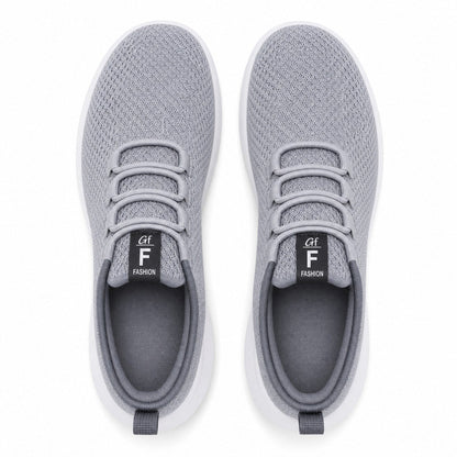 Litestep Womens Everyday Lightweight Sneakers Gray Top Down Detail