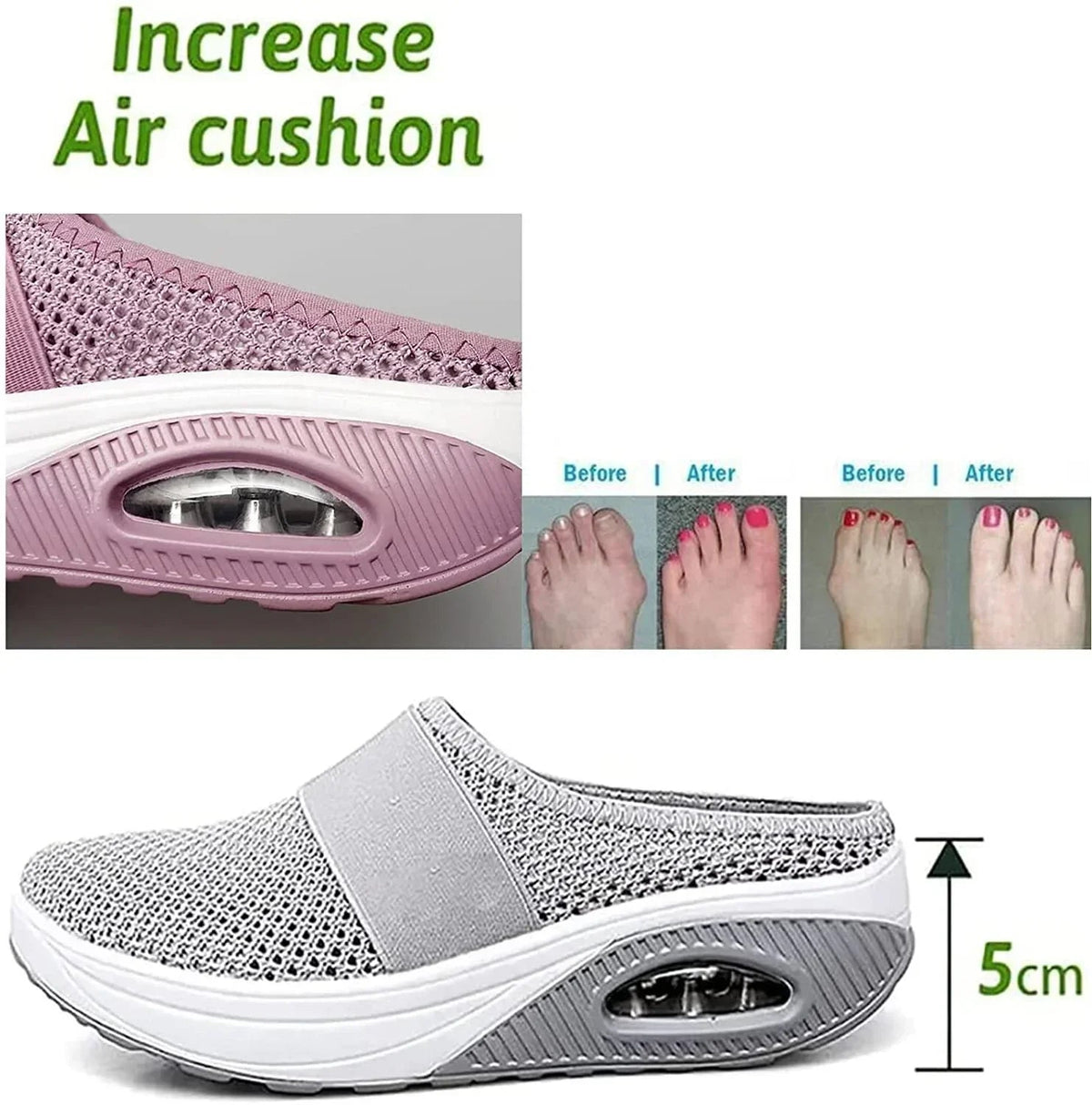 Easeva Comfort Shoes for Swollen Feet