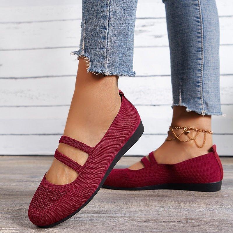Bellora Mesh Ballet Flats for Bunions