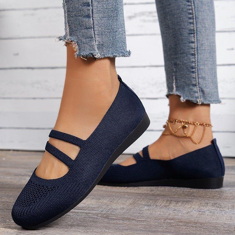 Bellora Mesh Ballet Flats for Bunions