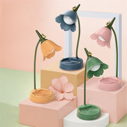 Flowerette Desk Lamp - Petal Shade LED, Bedside Light