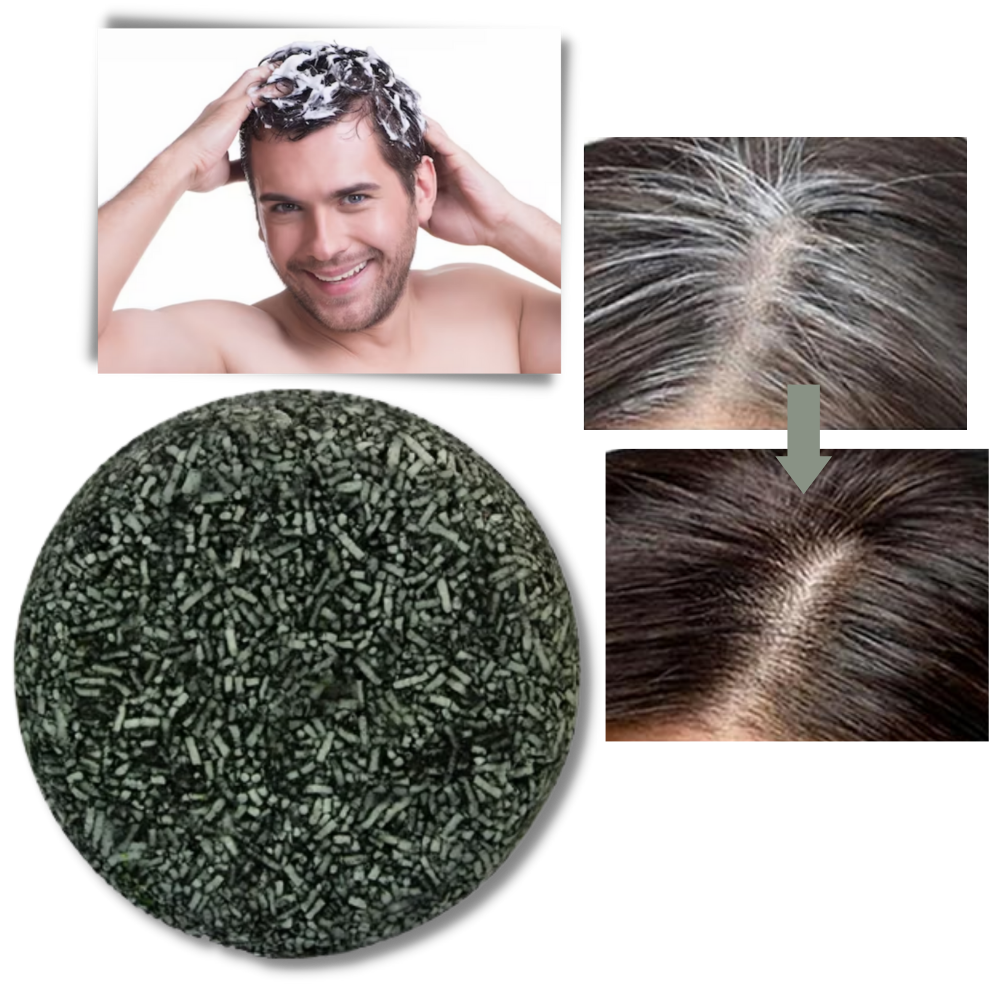Natural Hair Color Enhancing Bar Shampoo